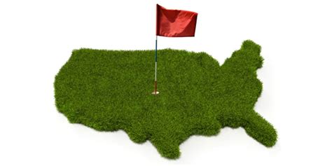 what states have the most golf courses and how does this reflect on their cultural values?